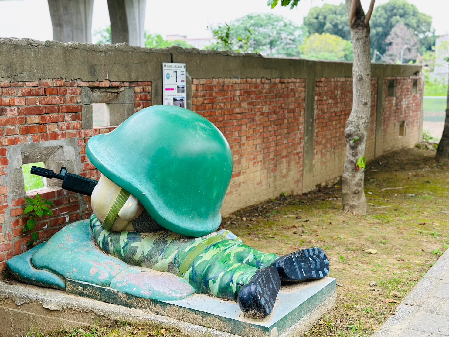 【桃園看飛機】秘密私房景點|近砲陣地運動公園 - 第5張圖