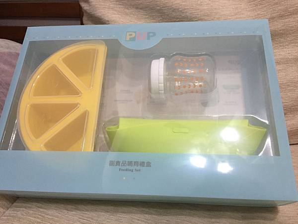 《體驗》副食品二：奇哥PUP副食品哺育禮盒開啟了樂妹副食品之路
