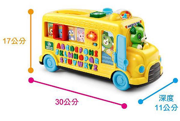 【育兒教具】玩樂中自然學習英文的美國領航品牌◎LeapFrog 跳跳蛙◎小熊家族有聲學習書&動物字母發音小巴士