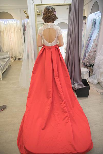 【時尚流行】台中美式婚紗/自助婚紗/手工禮服推薦☆Cradle Wedding搖籃手工婚紗☆