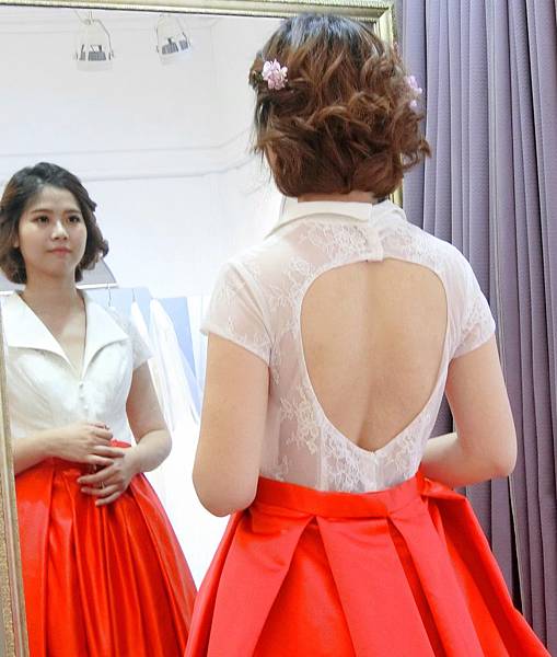 【時尚流行】台中美式婚紗/自助婚紗/手工禮服推薦☆Cradle Wedding搖籃手工婚紗☆