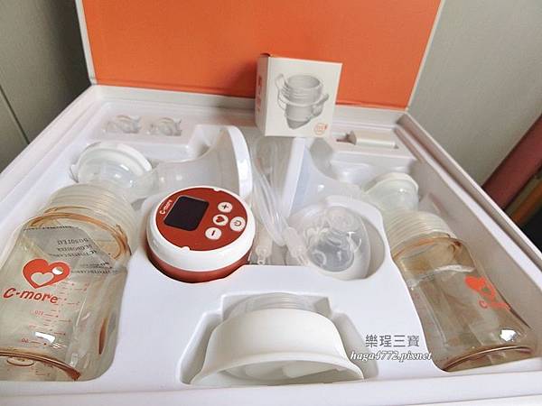 【產婦忙什麼】無線吸乳器推薦│新貝樂C1小橙樂 三合一雙邊電動吸乳器