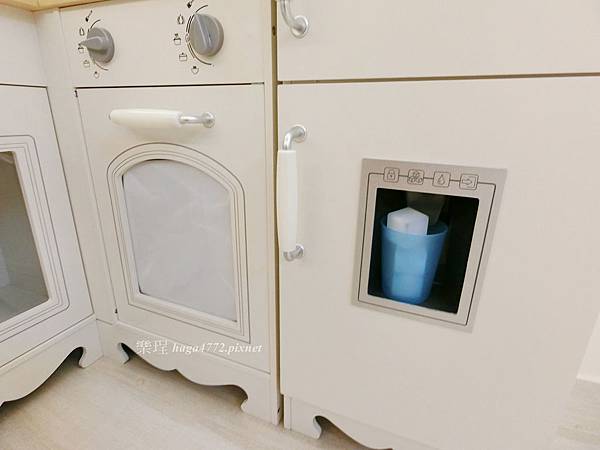 【女寶扮家家酒】木製廚房玩具│kikimmy加大版歐式木製大型聲光廚房玩具組
